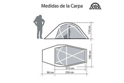 especificaciones técnicas carpa Kailas 3
