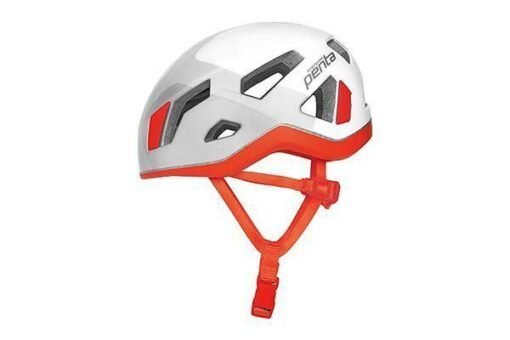 Captura detallada del Casco Ligero Singing Rock: Diseño ergonómico para aventuras verticales sin preocupaciones