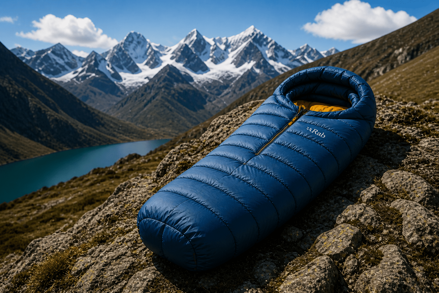 Sleeping bag rental in Huaraz for trekking and camping in Huayhuash and high altitude Andes Peru
